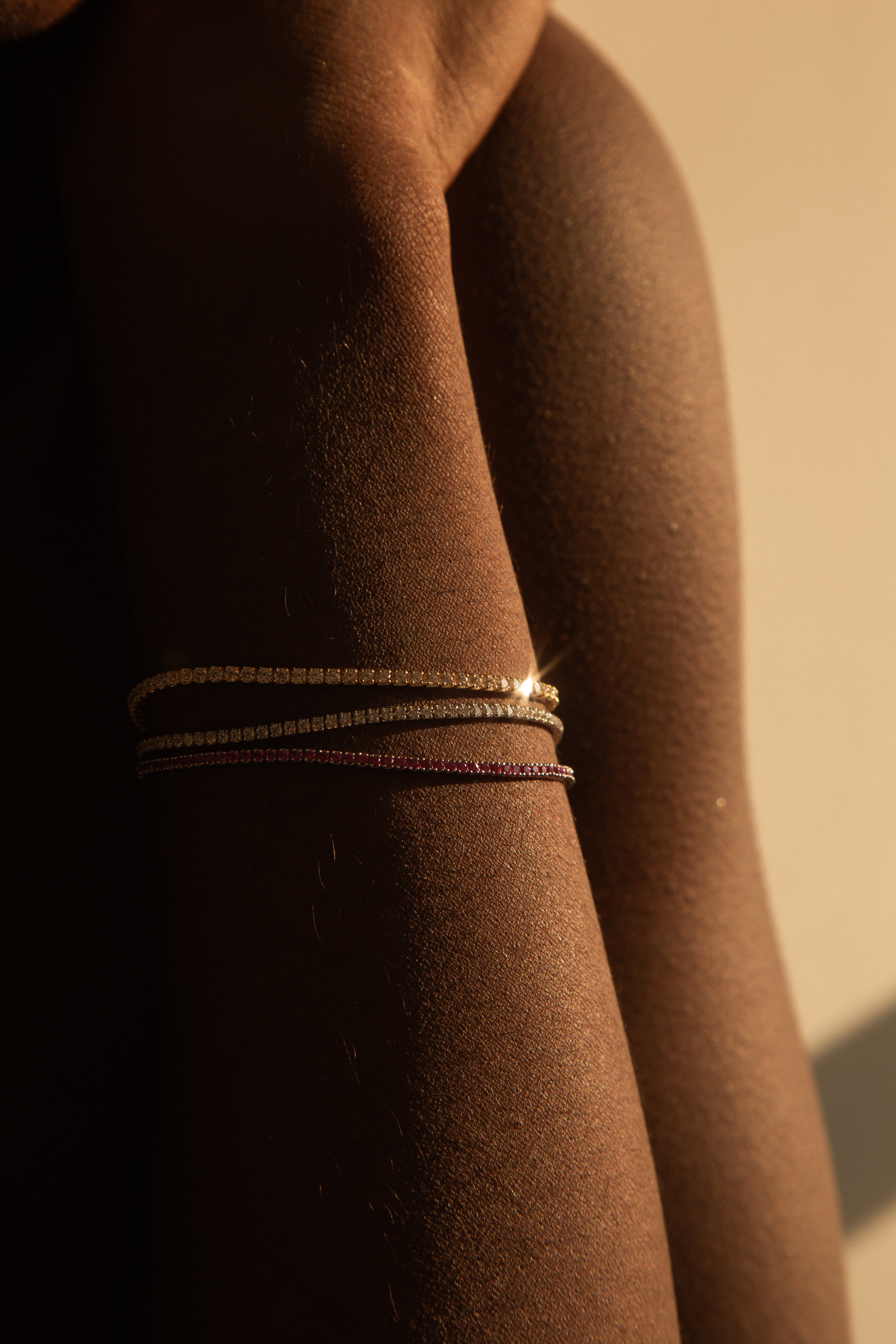 PULSERA FILA CIRCONES